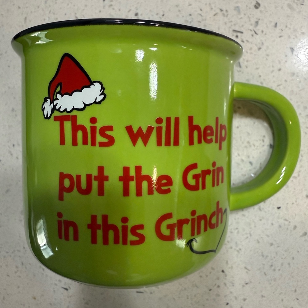 Green Grinch Mug